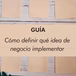 Imagen de portada para Ebook Cómo definir qué idea de negocio implementar