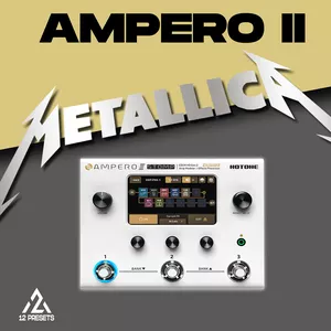 Imagem do curso Ampero II , Stomp & Stage - Metallica Albuns - Preset Pack