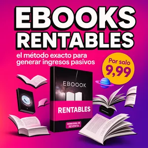 Imagen de portada para Curso online Ebooks Rentables: Lanza Tu Primer Ebook Rentable: El Sistema Paso a Paso para Generar Ingresos Pasivos