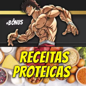 Imagem de capa para o Ebook Receitas Proteicas