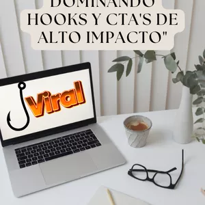 Imagen de portada para Ebook Convierte Clics en Ventas: Dominando Hooks y CTA's de Alto Impacto