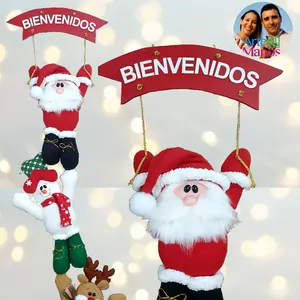 Imagen de portada para Curso online Moldes Bienvenido Navideño, Santa, Nieve y Reno Arte en Tus Manos