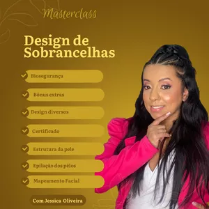Imagem de capa para o Curso online Design de Sobrancelhas 