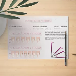 Imagem de capa para o Curso online Transforme Suas Aulas de Alongamento de Unhas com Nossa Folha de Treino Exclusiva!