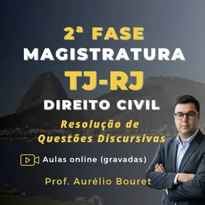 Imagem de 2ª Fase - Magistratura TJRJ - Direito Civil 2026 criado por Aurelio na hotmart