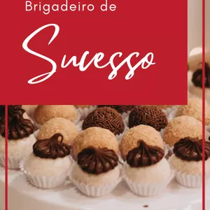 Imagem de capa para o Ebook Renda extra com Brigadeiros