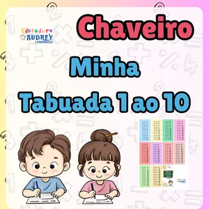 Imagem de capa para o Ebook Tabuada de Chaveiro