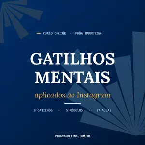 Imagem do curso Gatilhos Mentais aplicados ao Instagram