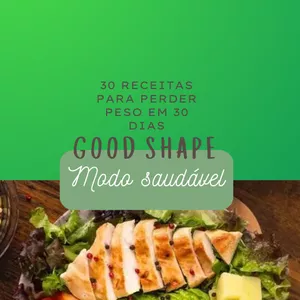 Imagem de capa para o Ebook 30 receitas para perder peso em 30 dias