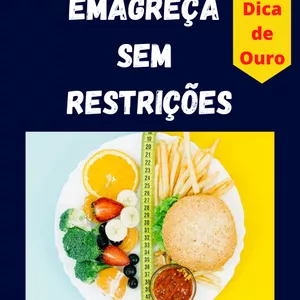 Imagem de capa para o Ebook EMAGREÇA SEM RESTRIÇÕES
