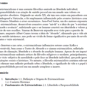 Imagem de capa para o Ebook  Existencialismo