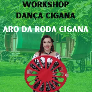 Imagem de capa para o Curso online MINI CURSO DE DANÇA CIGANA COM ARO DE RODA CIGANA