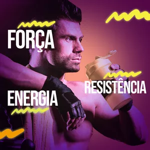Imagem de capa para o Ebook FORÇA, ENERGIA, RESISTÊNCIA - PSD ACADEMIA - ( EDITÁVEL NO PHOTOSHOP)