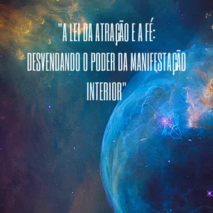 Imagem de capa para o Ebook "A Lei da Atração e a Fé: Desvendando o Poder da Manifestação Interior”
