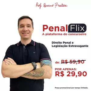Imagem de capa para o Curso online NETFLIX DO DIREITO PENAL