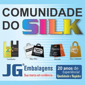 Imagem de capa para o Curso online Curso Comunidade do Silk. Como começar sua estamparia de sacolas plásticas personalizadas, serigrafia do básico ou melhor do zero?