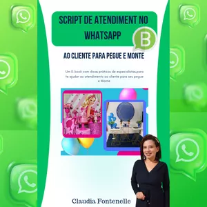 Imagem de capa para o Curso online Script de atendimento whatsapp para cliente pegue e Monte 