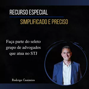Imagem de capa para o Curso online Recurso Especial Simplificado e Preciso