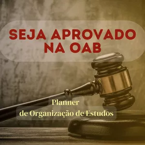 Imagem de capa para o Ebook PLANNER PARA OAB -LAW PLANNER