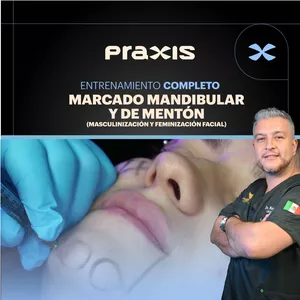 Imagen de portada para Curso online Marcado mandibular y de mentón (masculinización y feminización facial)