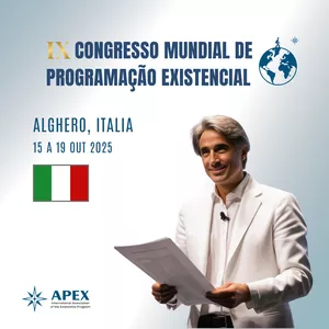 Imagem de capa para o Evento presencial IX CONGRESSO MUNDIAL DE PROGRAMAÇÃO EXISTENCIAL