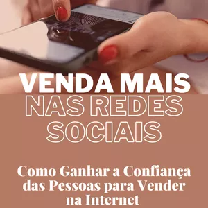 Imagem de capa para o Ebook Venda Mais nas Redes Sociais