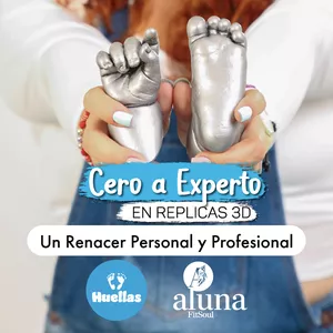 Imagen de portada para Curso online HUELLAS 3D + MÉTODO ALUNA