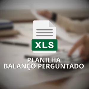 Imagem de capa para o Ebook Planilha de Balanço Perguntado