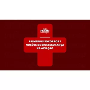Imagem de capa para o Curso online Primeiros Socorros com Noções em Biossegurança na aviação.