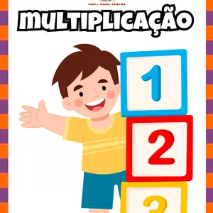 Imagem de capa para o Ebook Apostila de Multiplicação 