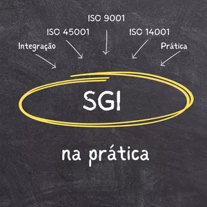 Imagem de capa para o Ebook Sistema de gestão integrado na prática 