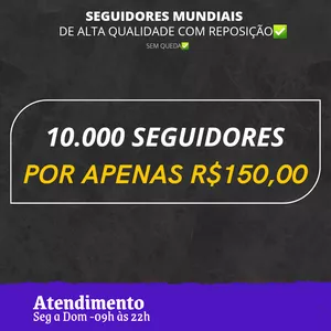 10 MIL SEGUIDORES EM SEU INSTAGRAM✅
