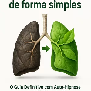 Imagem de capa para o Ebook Pare de Fumar de Forma Simples: O Guia Definitivo com Auto-Hipnose para uma Vida Livre do Cigarro
