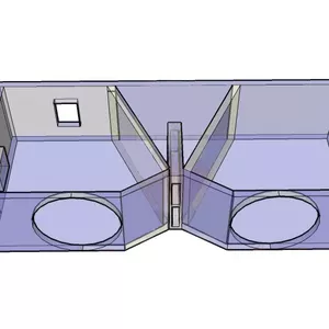 Imagem principal do produto Caja array doble 8"