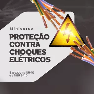 Imagem de capa para o Curso online Minicurso: Proteção contra choques elétricos