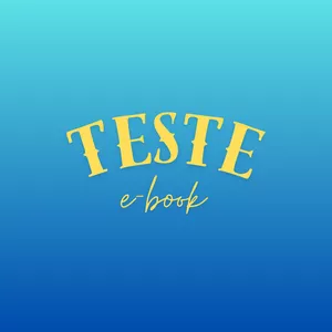 Imagem de capa para o Ebook Teste e-book