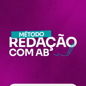 Imagem de capa para o Curso online MÉTODO REDAÇÃO COM AB