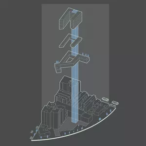 Imagem de capa para o Curso online ILLUSTRATOR + SKETCHUP - DIAGRAMAS E CONCEITUAÇÃO DE PROJETO