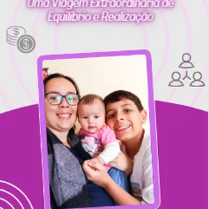 Imagem de capa para o Ebook E-book A Jornada da Mãe Empreendedora