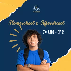 Imagem de capa para o Curso online Homeschool e Afterschool - 12/13 anos (7º ano)