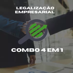 Imagem de capa para o Curso online LEGALIZAÇÃO EMPRESARIAL - COMBO 4 EM 1