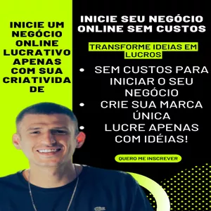 Negócio Online Lucrativo e Sem Custos com Produtos Reais com ajuda de Inteligência Artificial