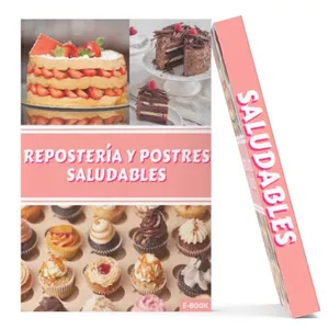 Imagen de portada para Ebook Repostería y Postres Saludables 🧁🍰
