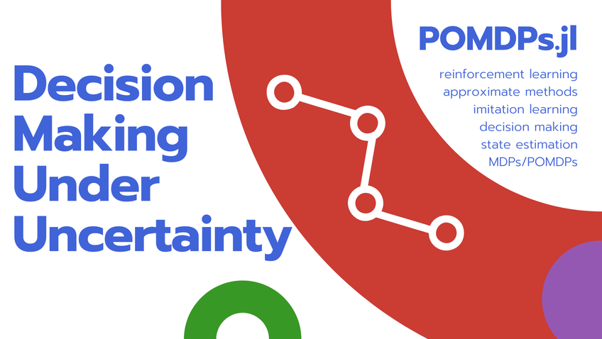 Decision Making Under Uncertainty with POMDPs.jl
