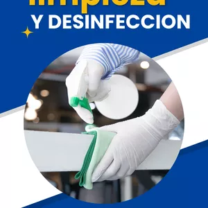 Imagen de portada para Curso online CURSO DE LIMPIEZA Y DESINFECCION