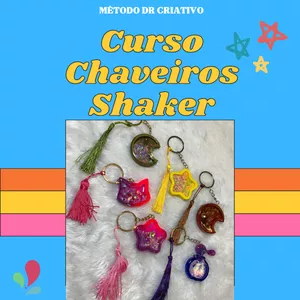 Imagem principal do produto Chaveiros Shaker Método Dr Criativo