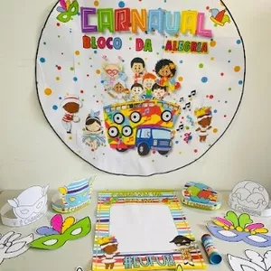 Imagem de capa para o Ebook Kit Carnaval na Escola 