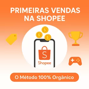 Imagem de capa para o Curso online Como fazer as primeiras vendas na shopee 🙌🔥