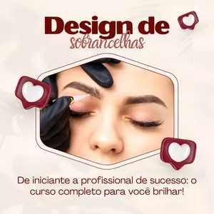 Imagem do curso Design de Sobrancelhas