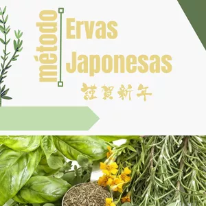 Imagem de capa para o Ebook método ervas japonesas 4 módulos